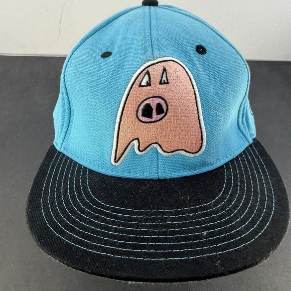 Grassroots x Oinky The Pig Ghost Grassroots California Hat Ghost House Collab - Picture 2 of 11